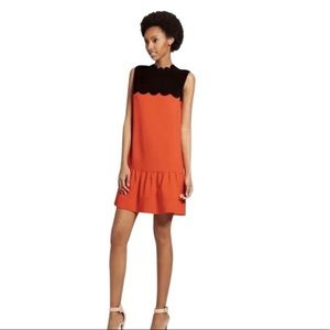 Victoria Beckham for Target Orange/Blk Dress